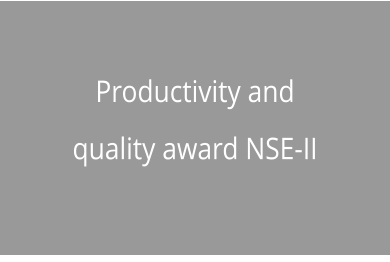 Productivity and quality award NSE-II
